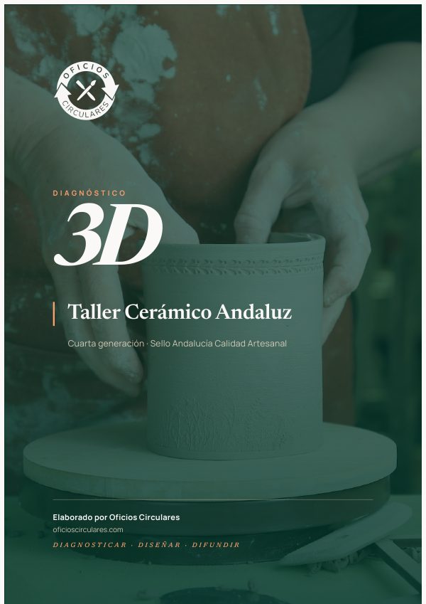 Portada del ejemplo de Diagnóstico 3D para cerámica artesanal