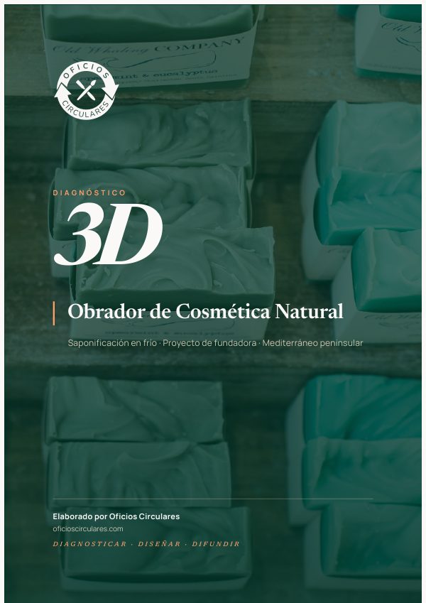 Portada del ejemplo de Diagnóstico 3D para cosmética natural