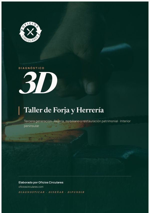 Portada del ejemplo de Diagnóstico 3D para forja y herrería