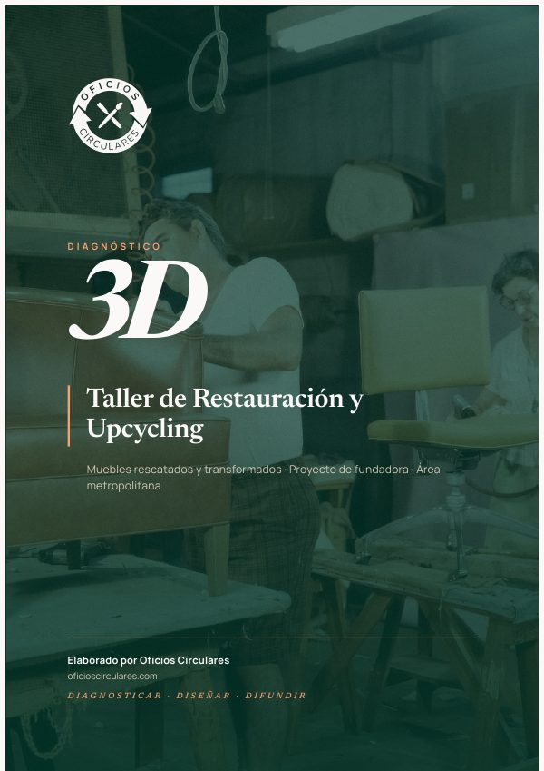 Portada del ejemplo de Diagnóstico 3D para restauración y upcycling