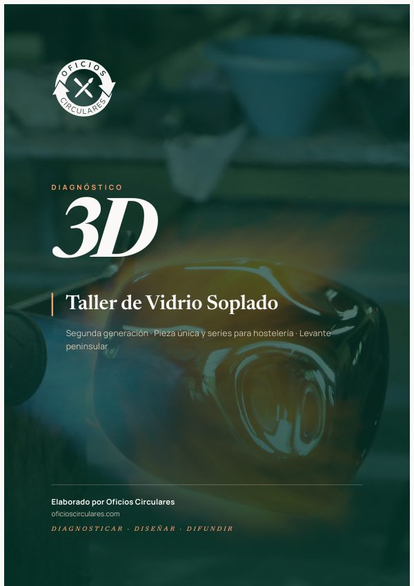 Portada del ejemplo de Diagnóstico 3D para vidrio artesanal