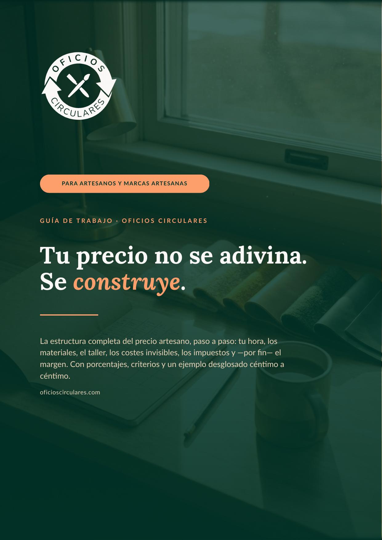 Calcula tu precio: la estructura completa